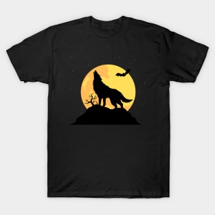 Wolf Halloween T-Shirt